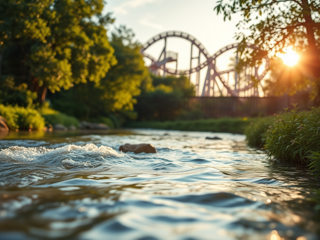 Van achtbaan naar lazy river